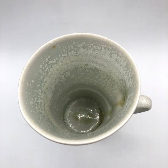 Tall Hand-Turned Mottled Glaze Ceramic Mug - Picture 2 of 6
